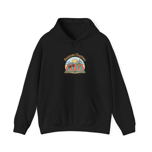 Sunny Retro Beachscape Hoodie | summer aesthetic, coastal vibes