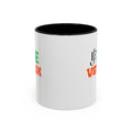 French Phrase Accent Mug — "Je Te Veux" Colorful Ceramic Coffee Mug (11/15oz)