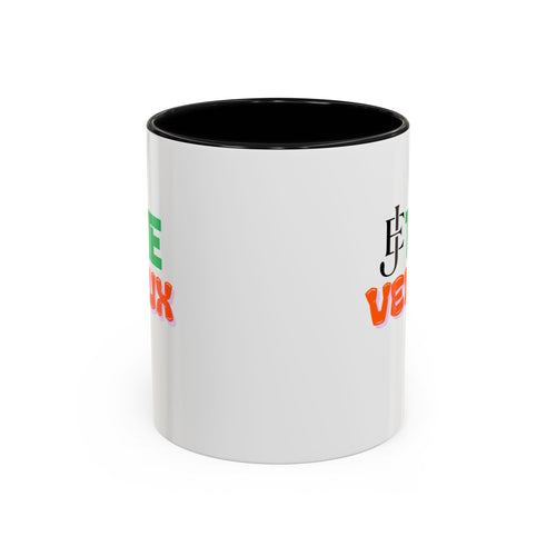 French Phrase Accent Mug — "Je Te Veux" Colorful Ceramic Coffee Mug (11/15oz)
