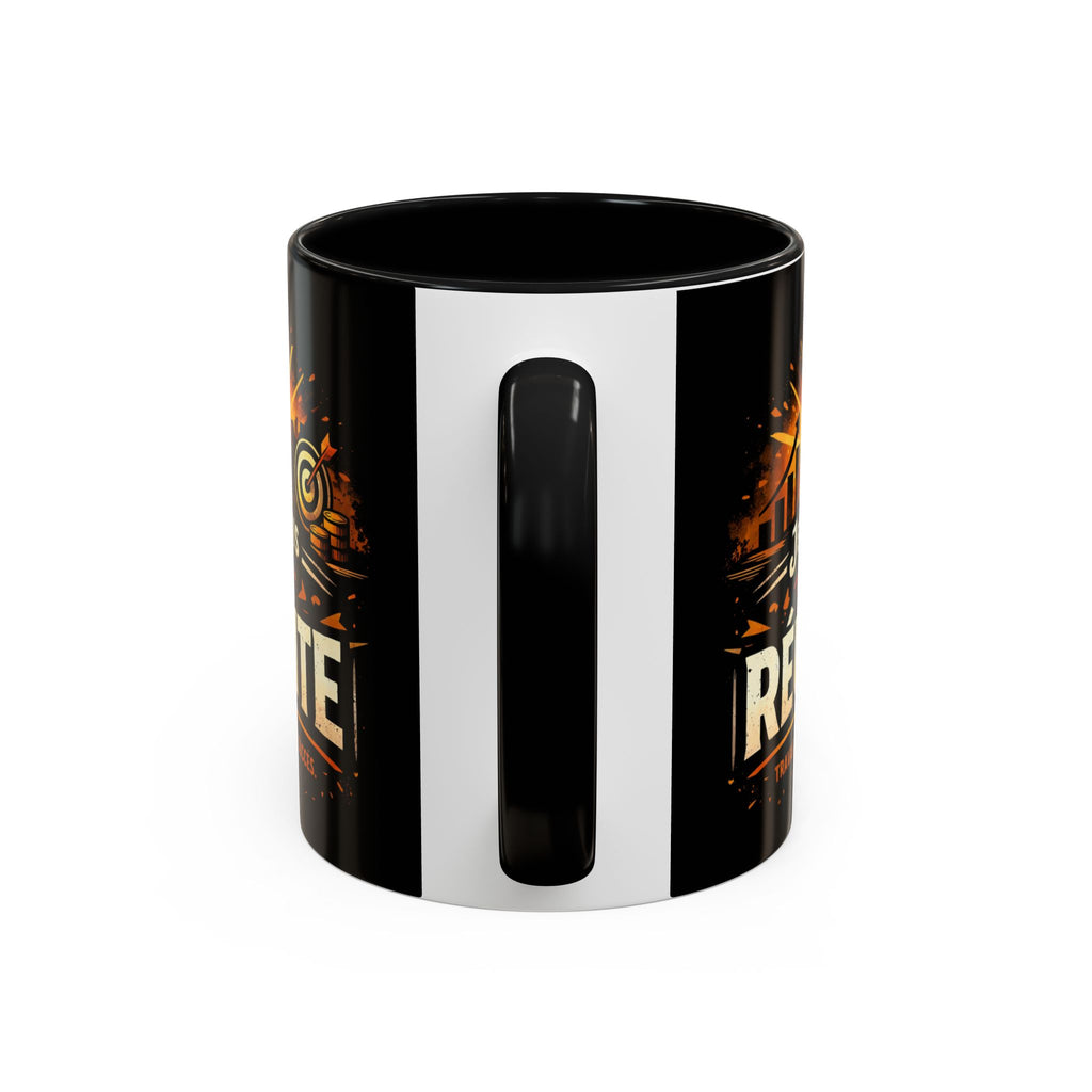Motivational Coffee Mug — "Je Construis Ma Réussite" French Success Quote