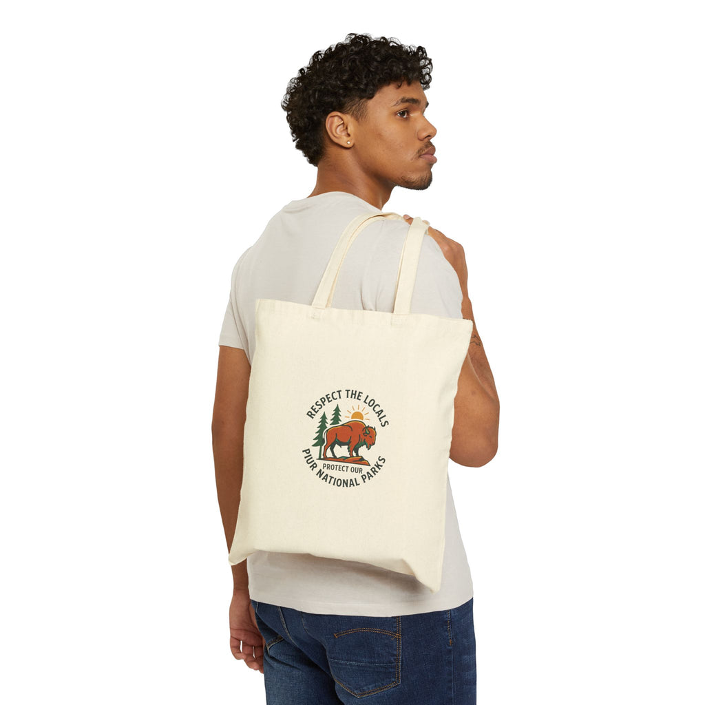 Respect the Locals — Protect Our Parks Tote | national parks, leave no trace