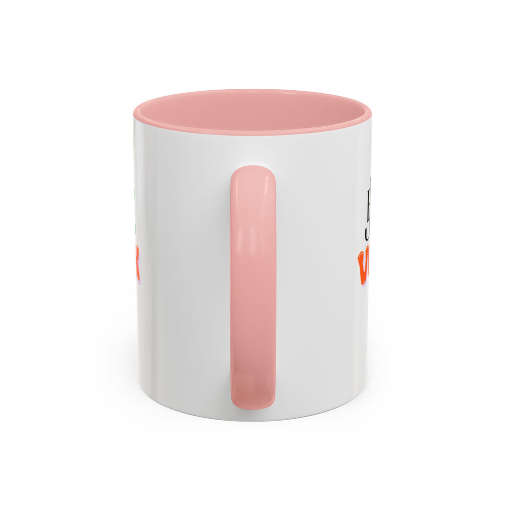 French Phrase Accent Mug — "Je Te Veux" Colorful Ceramic Coffee Mug (11/15oz)