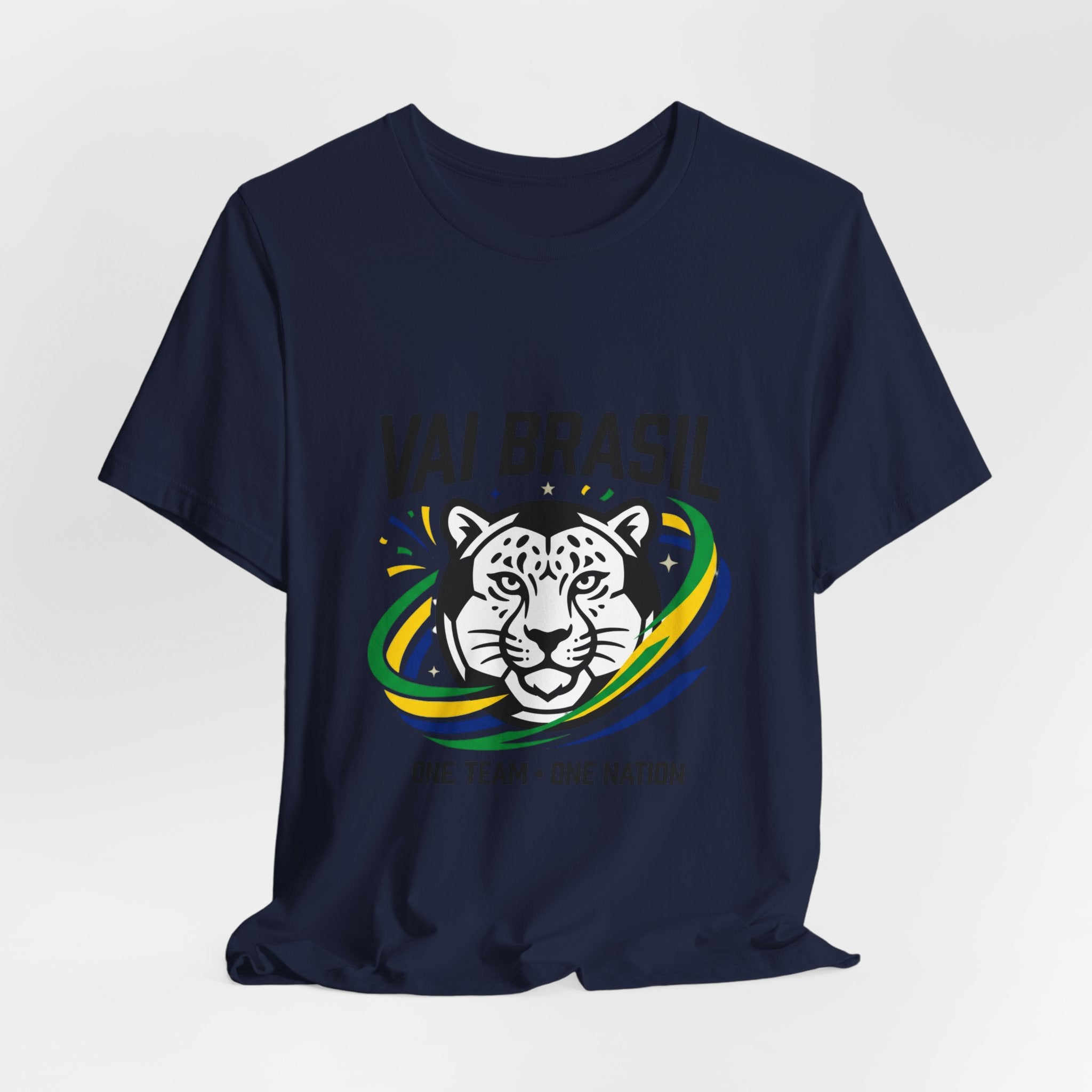 Vai Brasil Tiger Tee | country pride, retro soccer