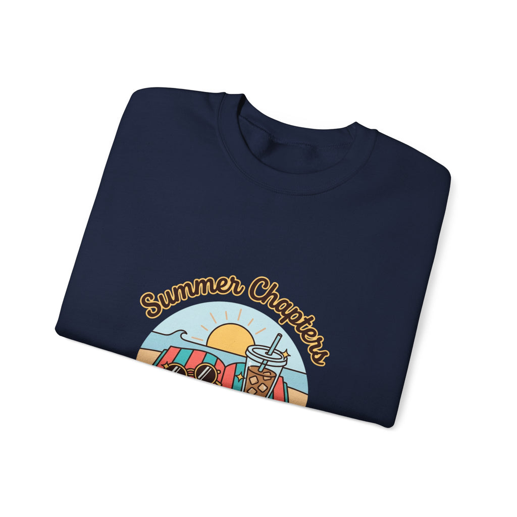 Summer Chapters Crewneck Sweatshirt | summer aesthetic, retro coastal vibes
