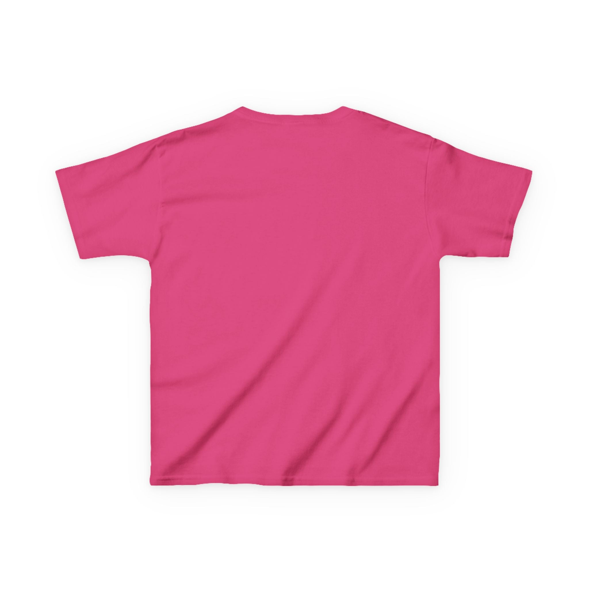 Kids Floral Tee — Pink Bougainvillea Graphic Cotton Shirt