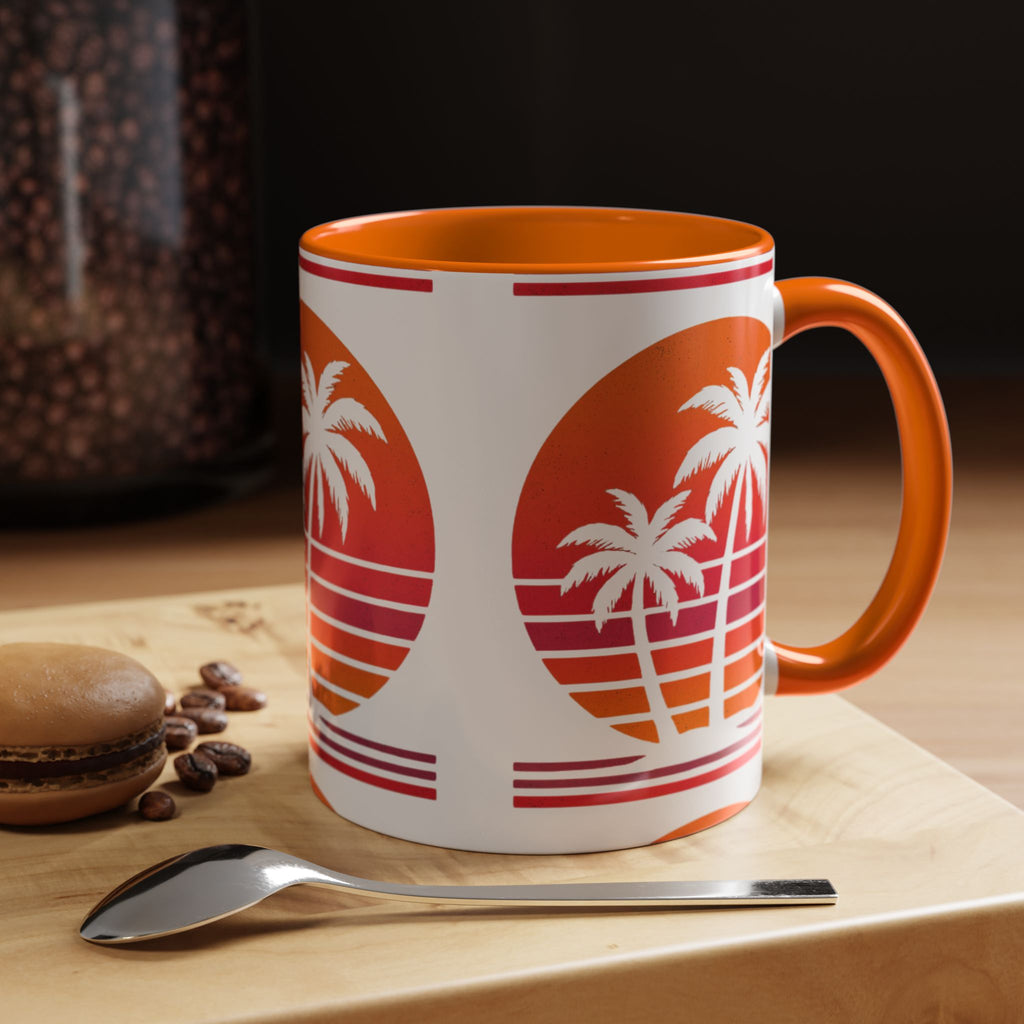 Tropical Palm Sunset Coffee Mug (11/15oz)