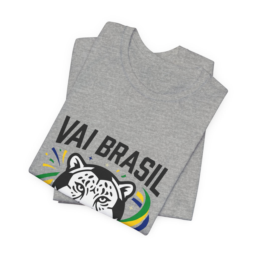Vai Brasil Tiger Tee | country pride, retro soccer