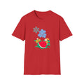 Watermelon Blossom Tee — Floral Fruit Graphic T-Shirt