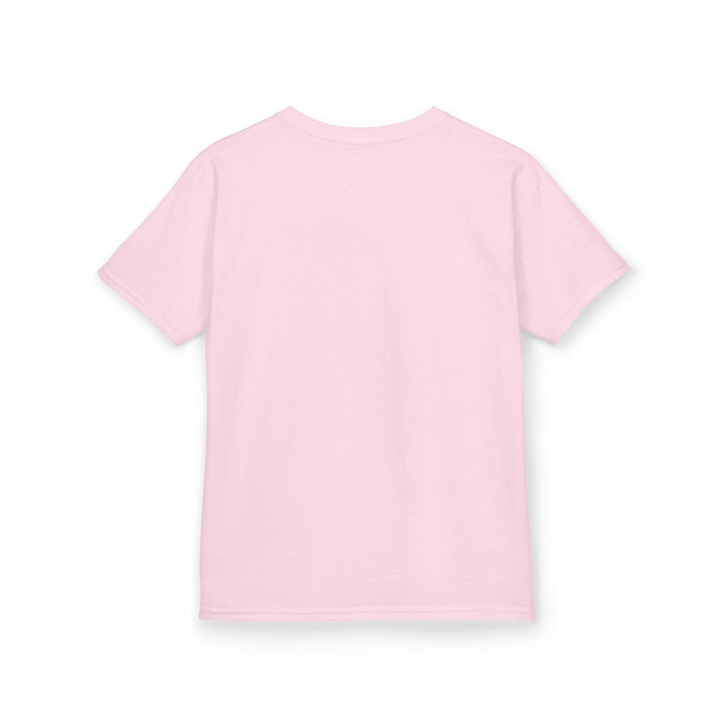 Kids Floral Tee — Pink Bougainvillea Graphic Cotton Shirt
