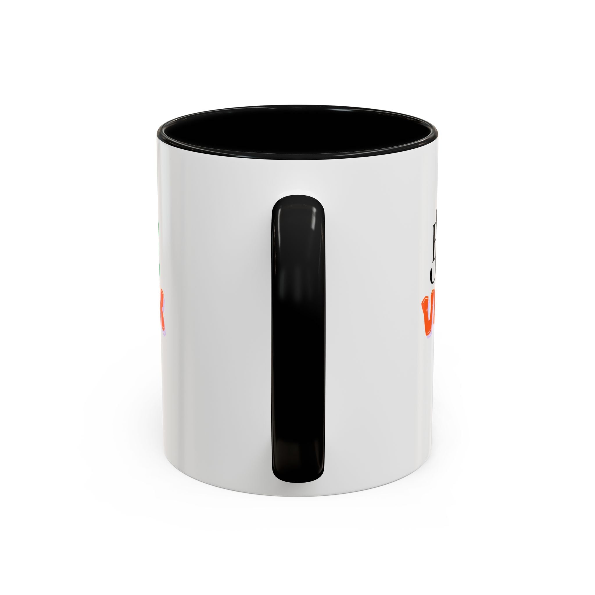 French Phrase Accent Mug — "Je Te Veux" Colorful Ceramic Coffee Mug (11/15oz)