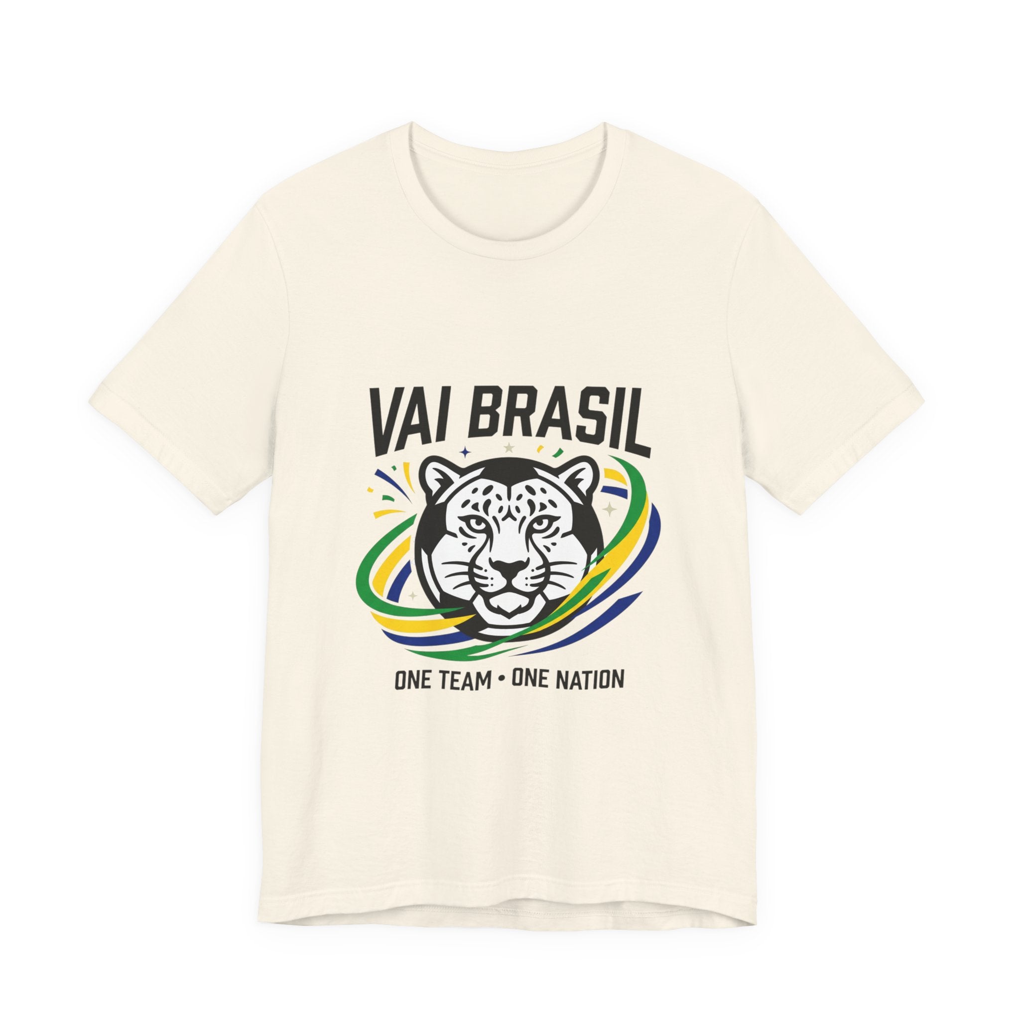 Vai Brasil Tiger Tee | country pride, retro soccer