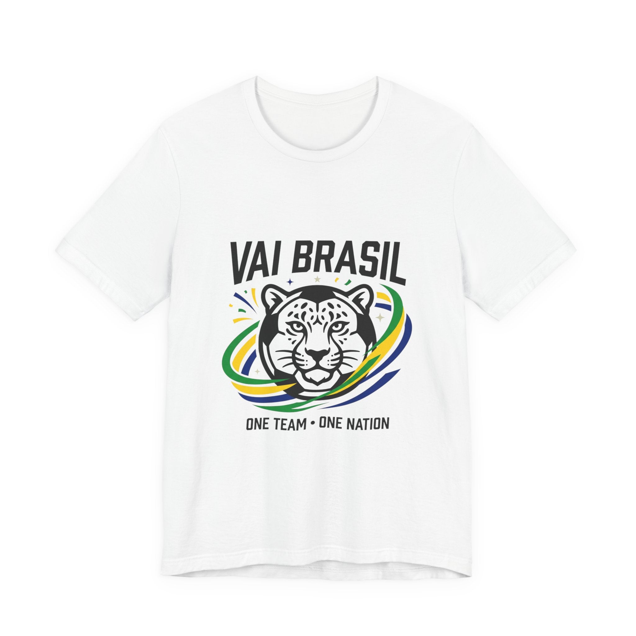 Vai Brasil Tiger Tee | country pride, retro soccer