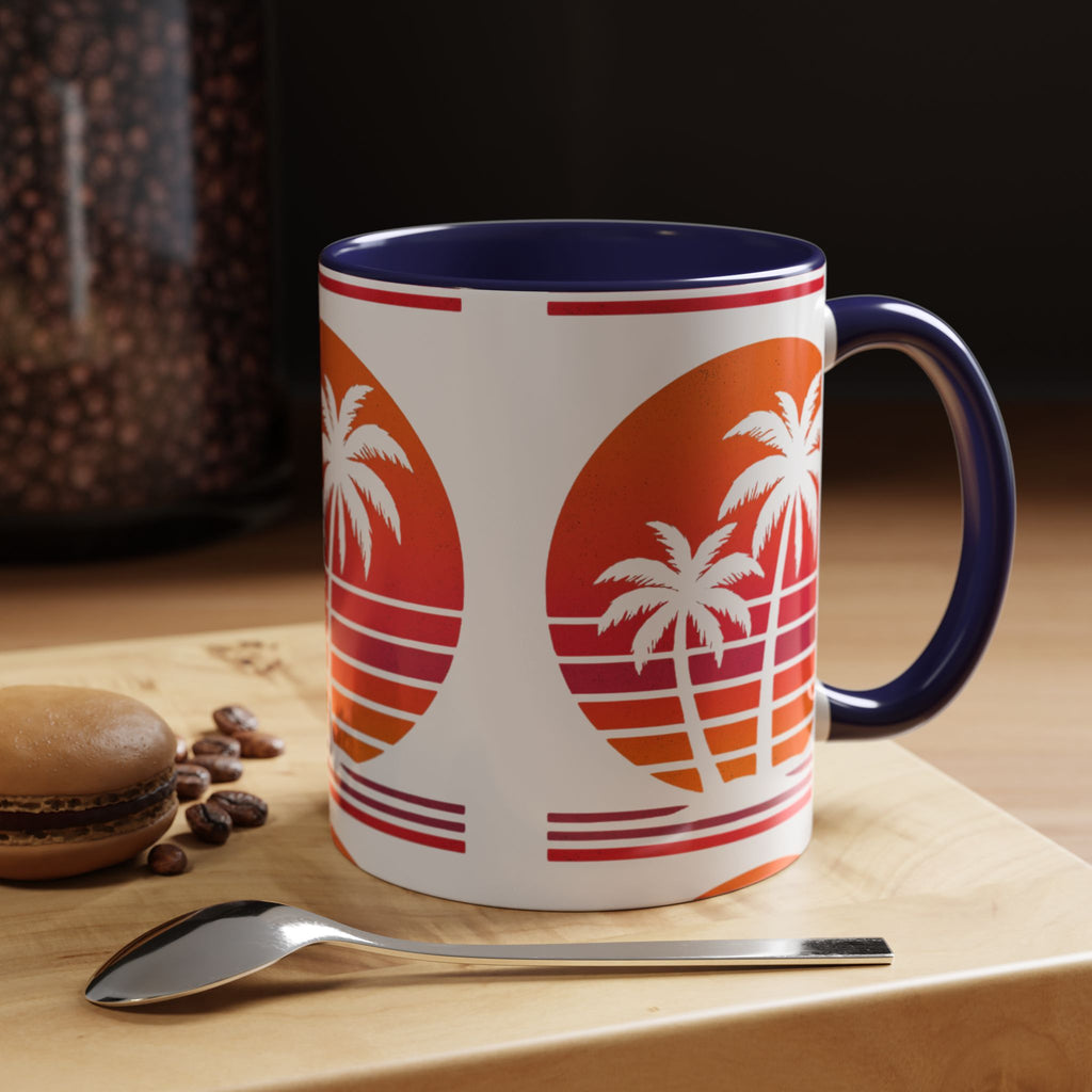 Tropical Palm Sunset Coffee Mug (11/15oz)