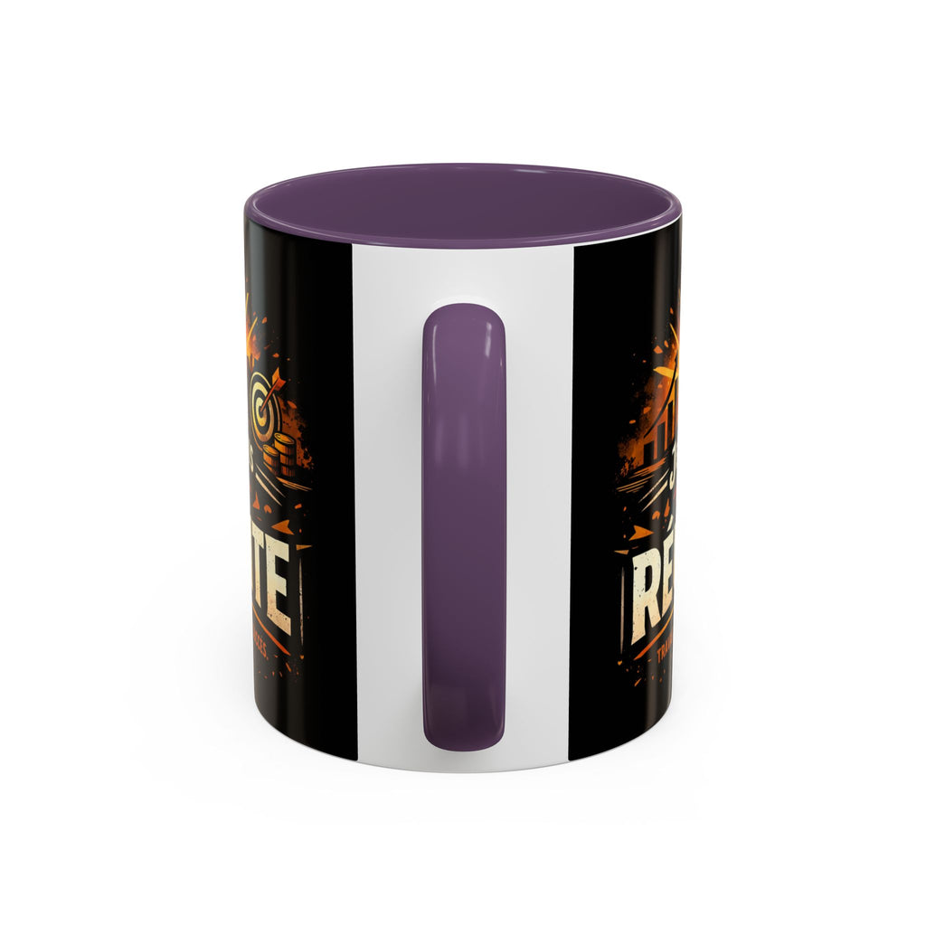 Motivational Coffee Mug — "Je Construis Ma Réussite" French Success Quote