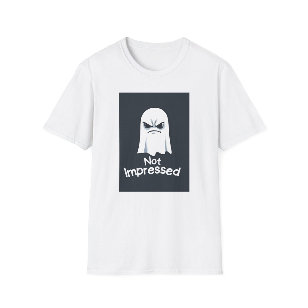 Not Impressed Ghost T-Shirt — Funny Sarcastic Halloween Tee