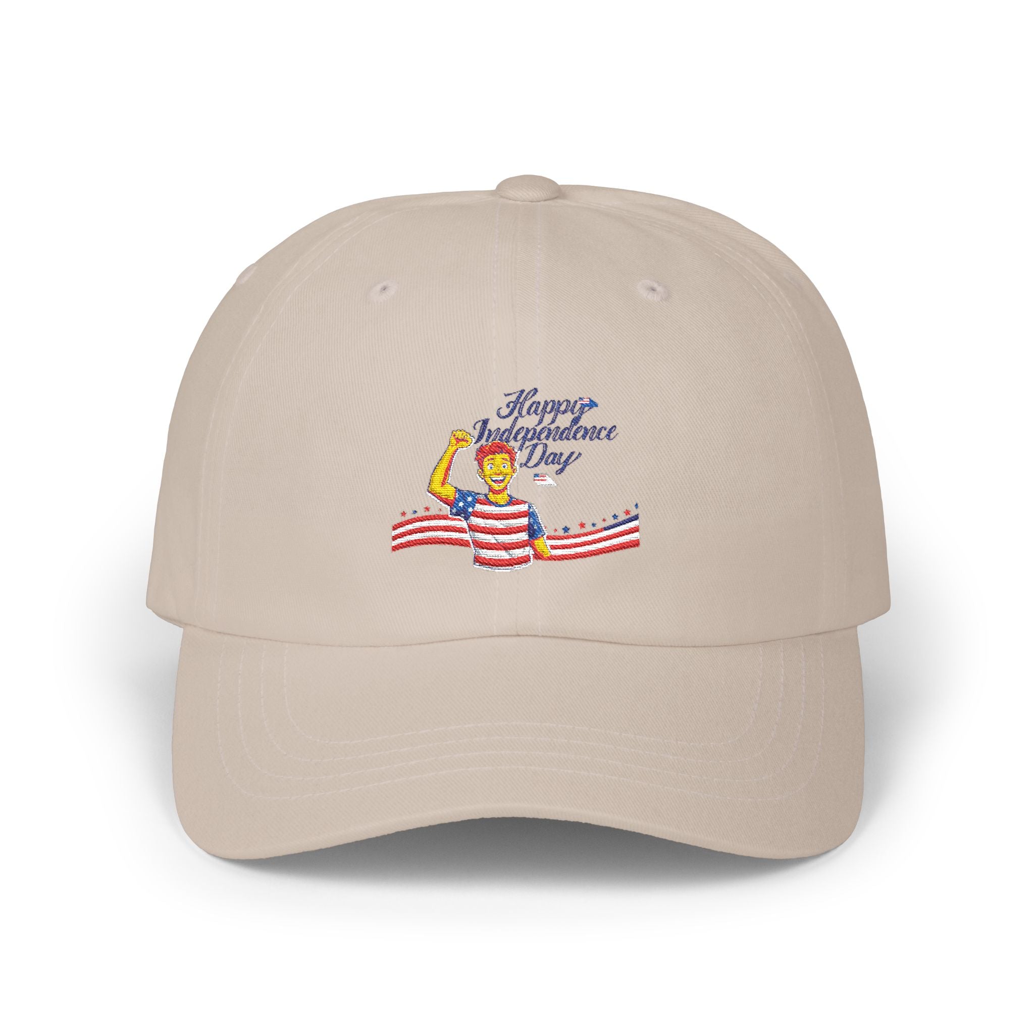 Independence Day Dad Cap – 'Happy Independence Day' Patriotic Baseball Hat