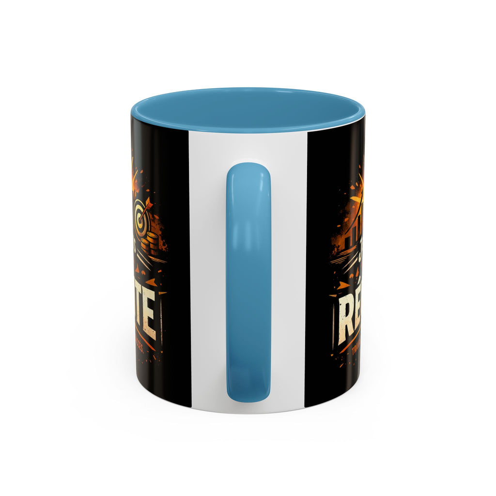 Motivational Coffee Mug — "Je Construis Ma Réussite" French Success Quote