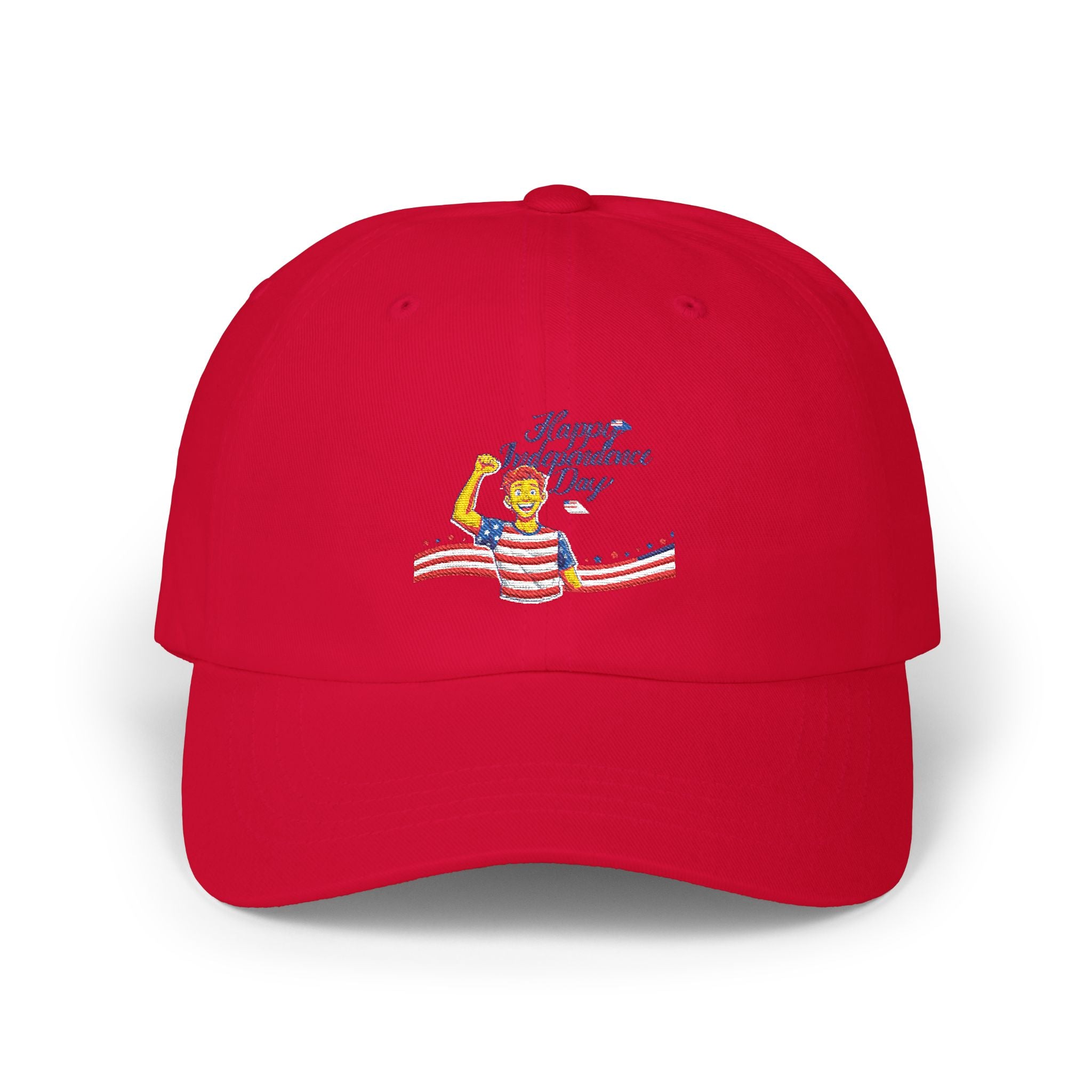 Independence Day Dad Cap – 'Happy Independence Day' Patriotic Baseball Hat