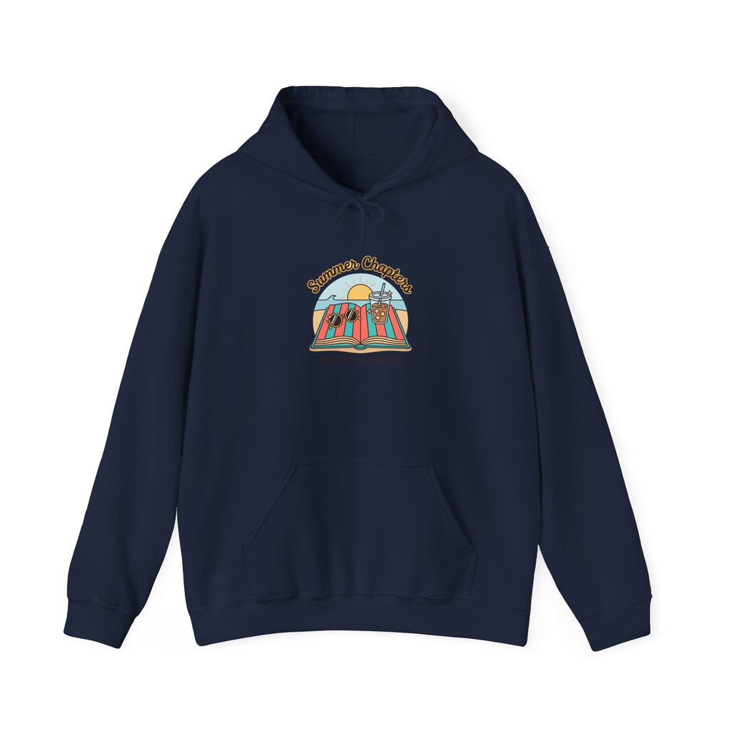 Sunny Retro Beachscape Hoodie | summer aesthetic, coastal vibes