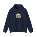Sunny Retro Beachscape Hoodie | summer aesthetic, coastal vibes