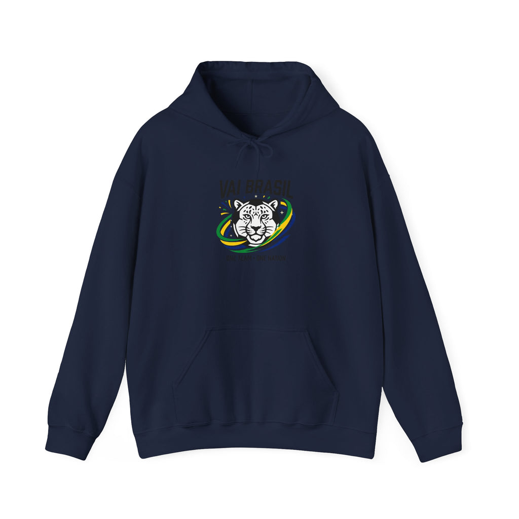 Vai Brasil Tiger Crest Hoodie | country pride, retro soccer