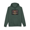 Patriotic Eagle Hoodie - "Born to Be Free 1776" American Flag Sweatshirt