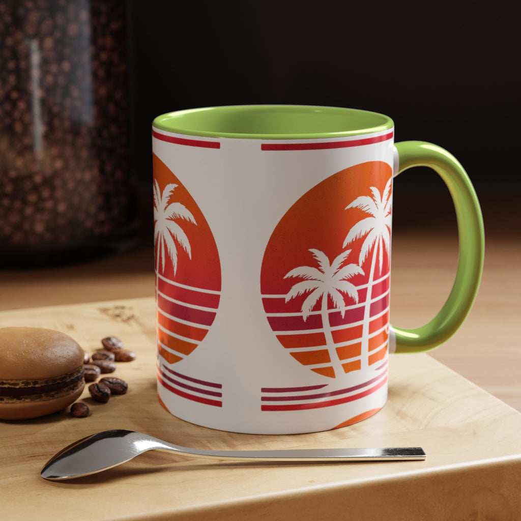 Tropical Palm Sunset Coffee Mug (11/15oz)