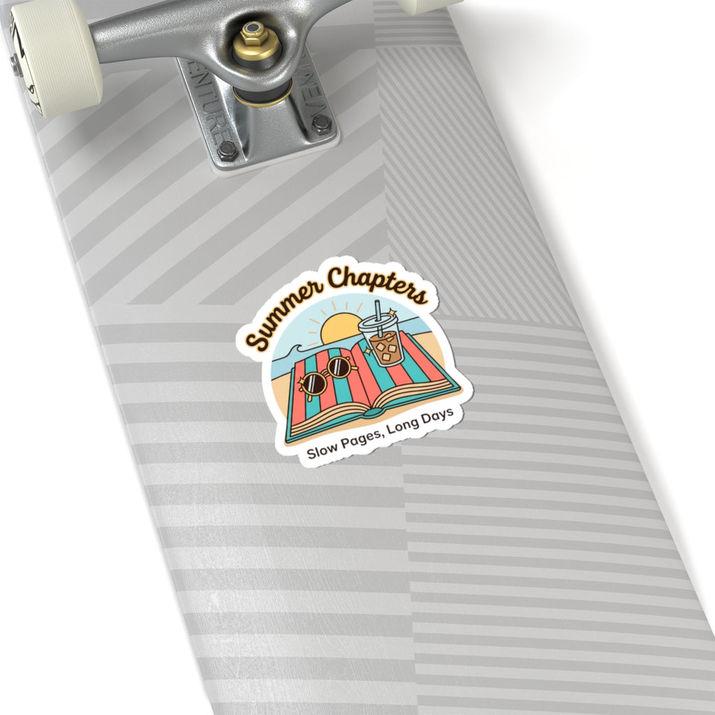 Summer Chapters Sticker | summer aesthetic, pastel coastal vibes
