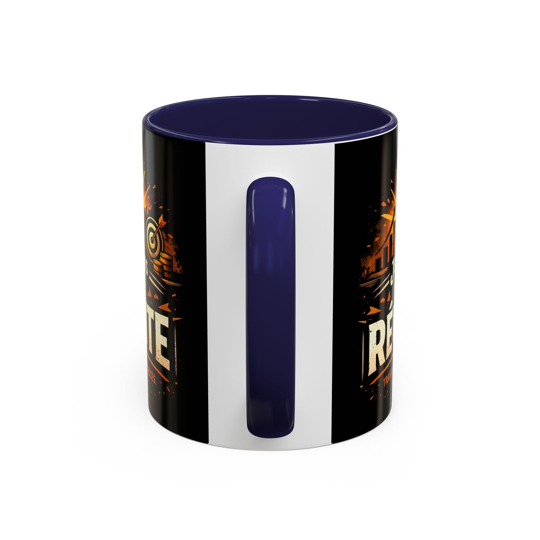 Motivational Coffee Mug — "Je Construis Ma Réussite" French Success Quote