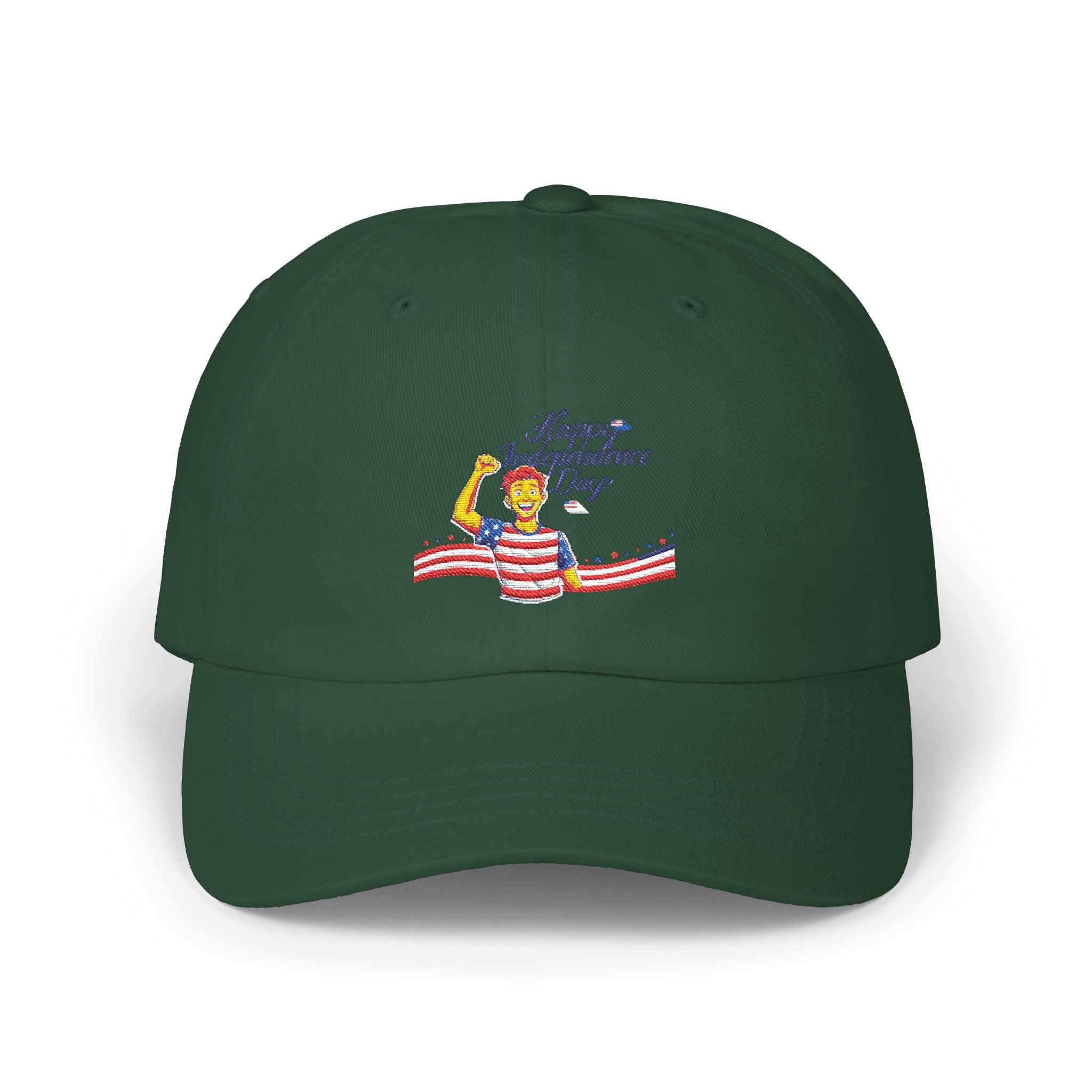 Independence Day Dad Cap – 'Happy Independence Day' Patriotic Baseball Hat