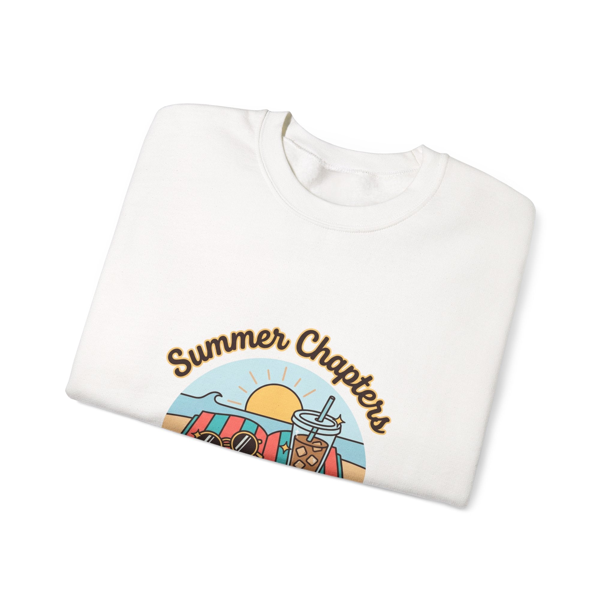 Summer Chapters Crewneck Sweatshirt | summer aesthetic, retro coastal vibes
