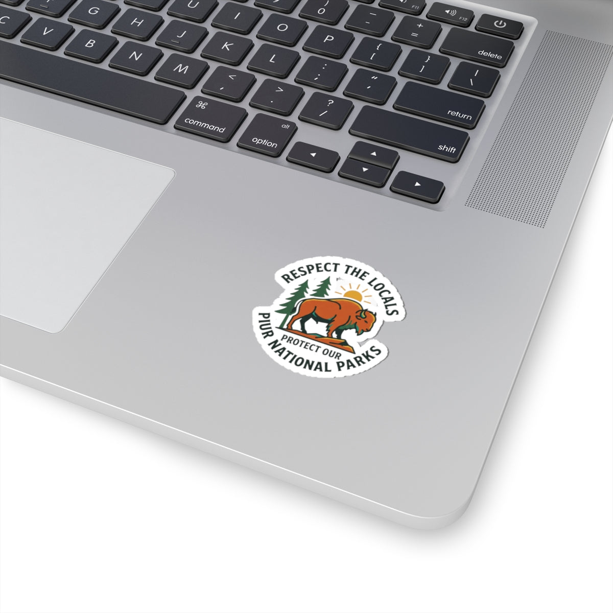 Respect the Locals Bison Sticker | Protect Our National Parks, Leave No Trace