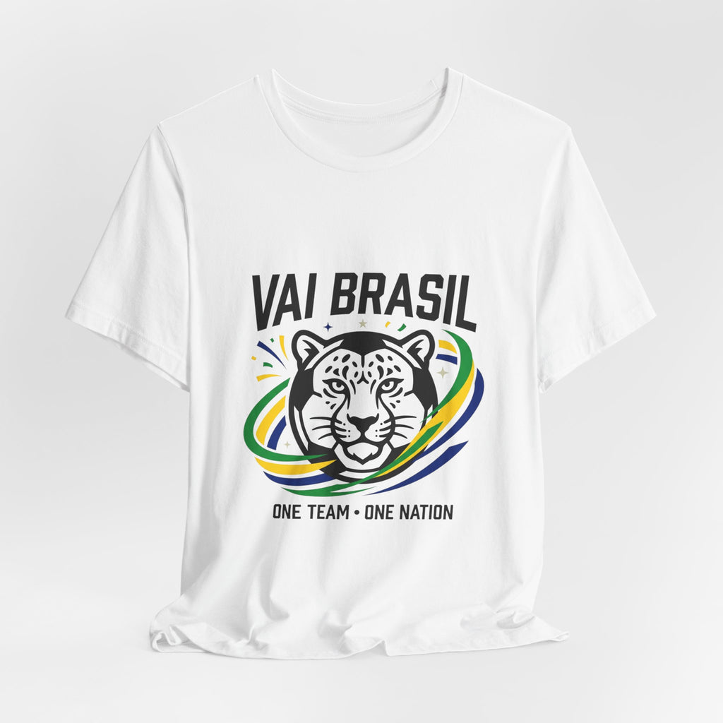 Vai Brasil Tiger Tee | country pride, retro soccer