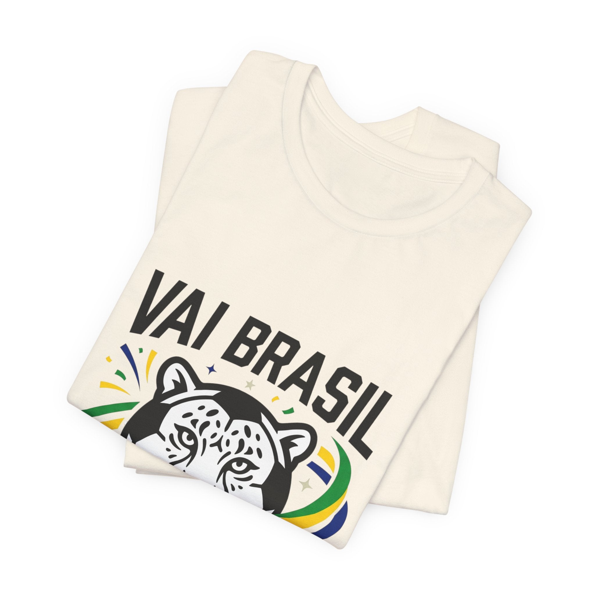 Vai Brasil Tiger Tee | country pride, retro soccer