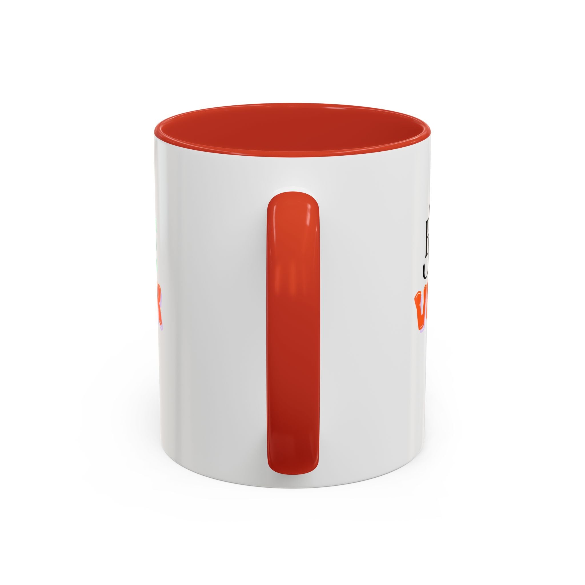 French Phrase Accent Mug — "Je Te Veux" Colorful Ceramic Coffee Mug (11/15oz)